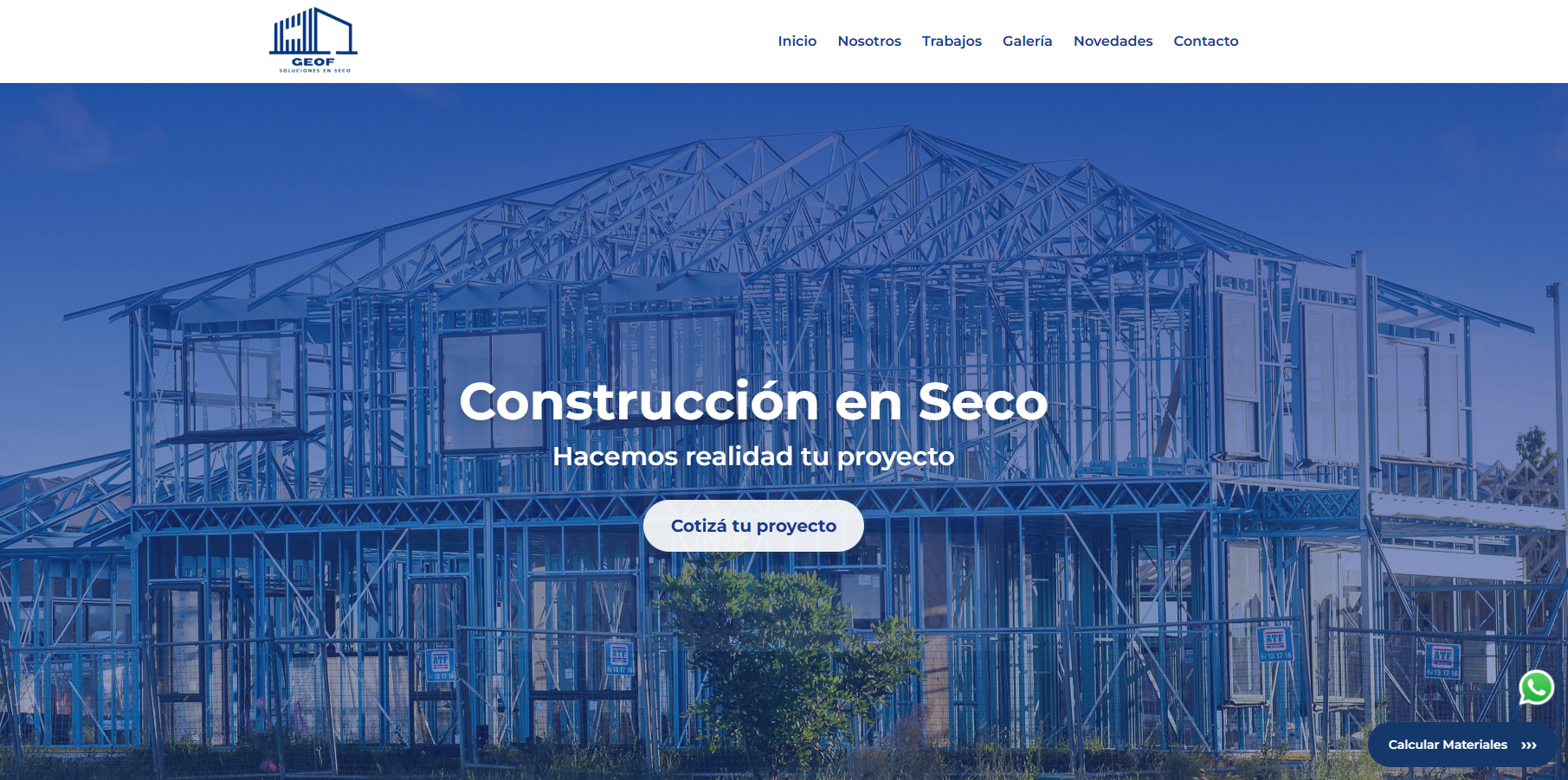 GEOF - Construcción en Steel Frame